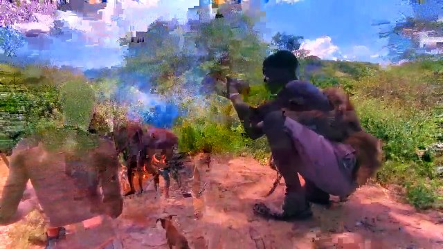 inside Hadzabe Tribe- Life of the Hunters,unseen Action from African Hadza