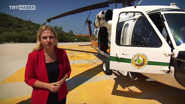 İlk yerli yangın söndürme helikopteri ormanlara 'nefes' oluyor