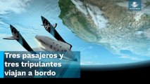 Despega primer vuelo suborbital para turistas de Virgin Galactic