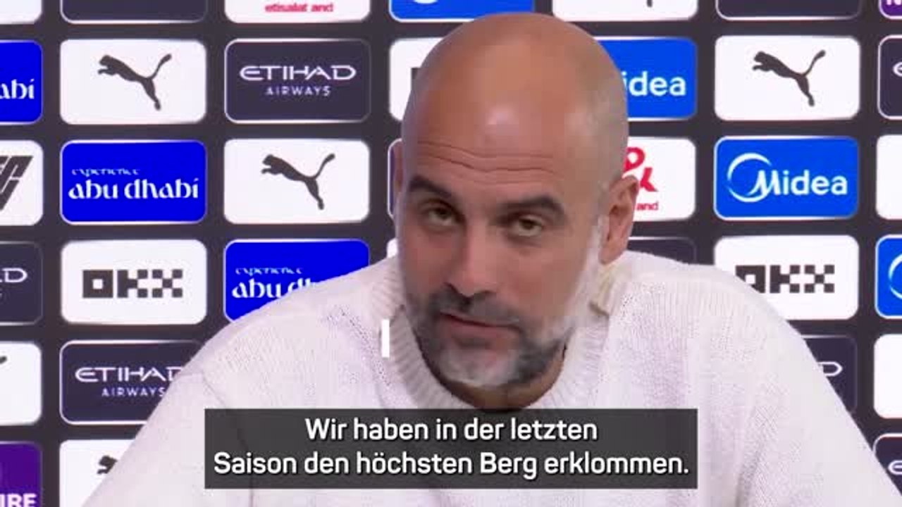 Guardiola glaubt nicht an erneuten Triple-Sieg
