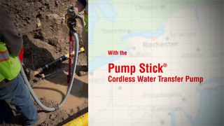 Pump Stick® on Location - Ditch Work - Reed Manufacturing