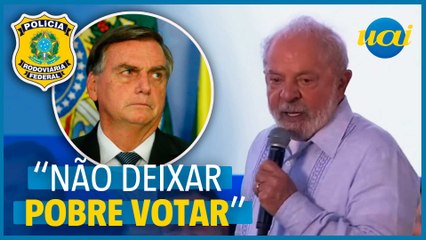 Lula: governo Bolsonaro tentou 'corromper a PRF' em 2022