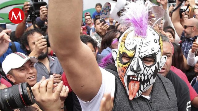 En CdMx, arranca peregrinación anual de luchadores de la AAA