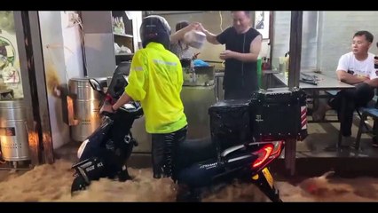 Livreur Uber de l'extrême