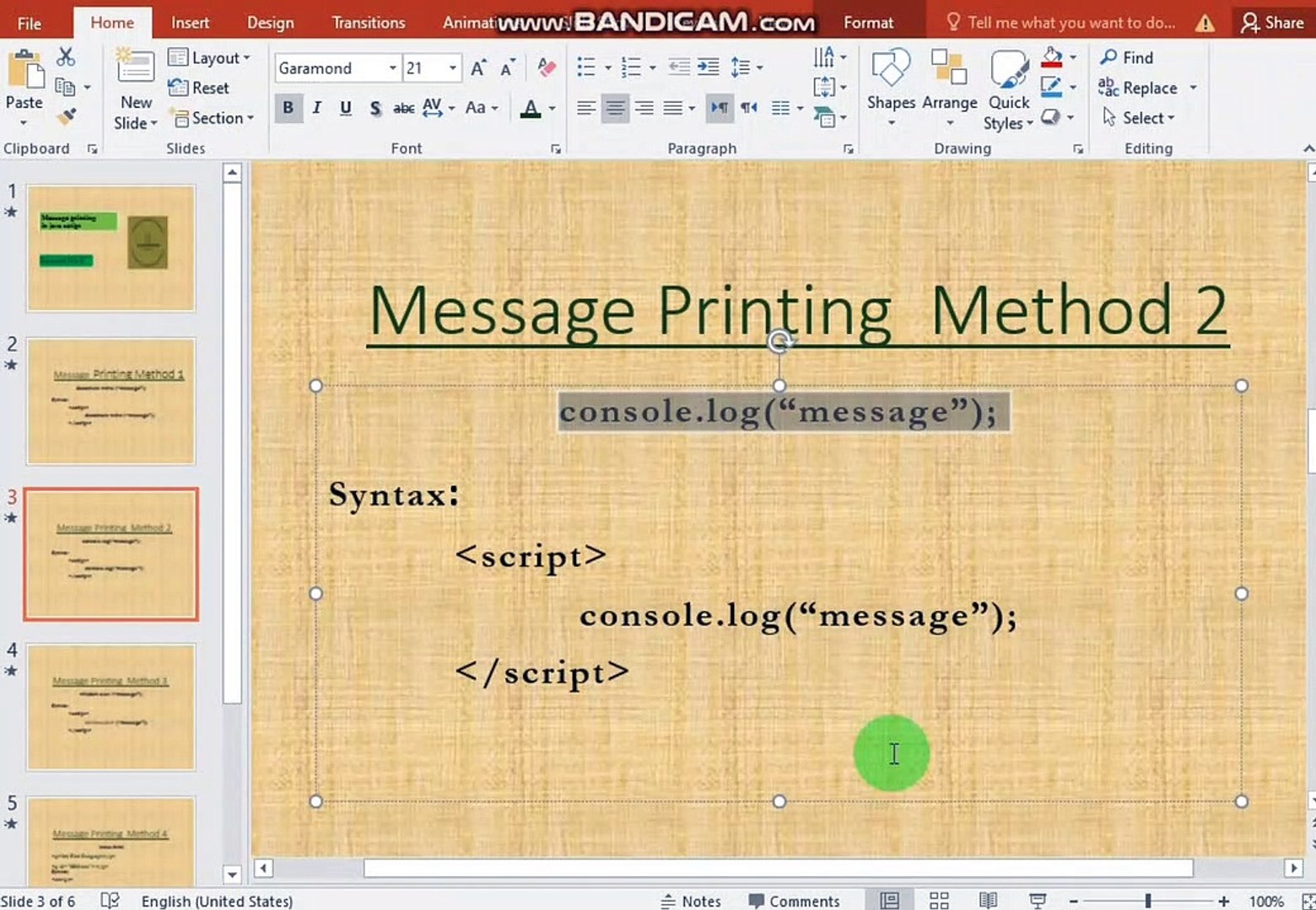 ⁣Print Method in JavaScript