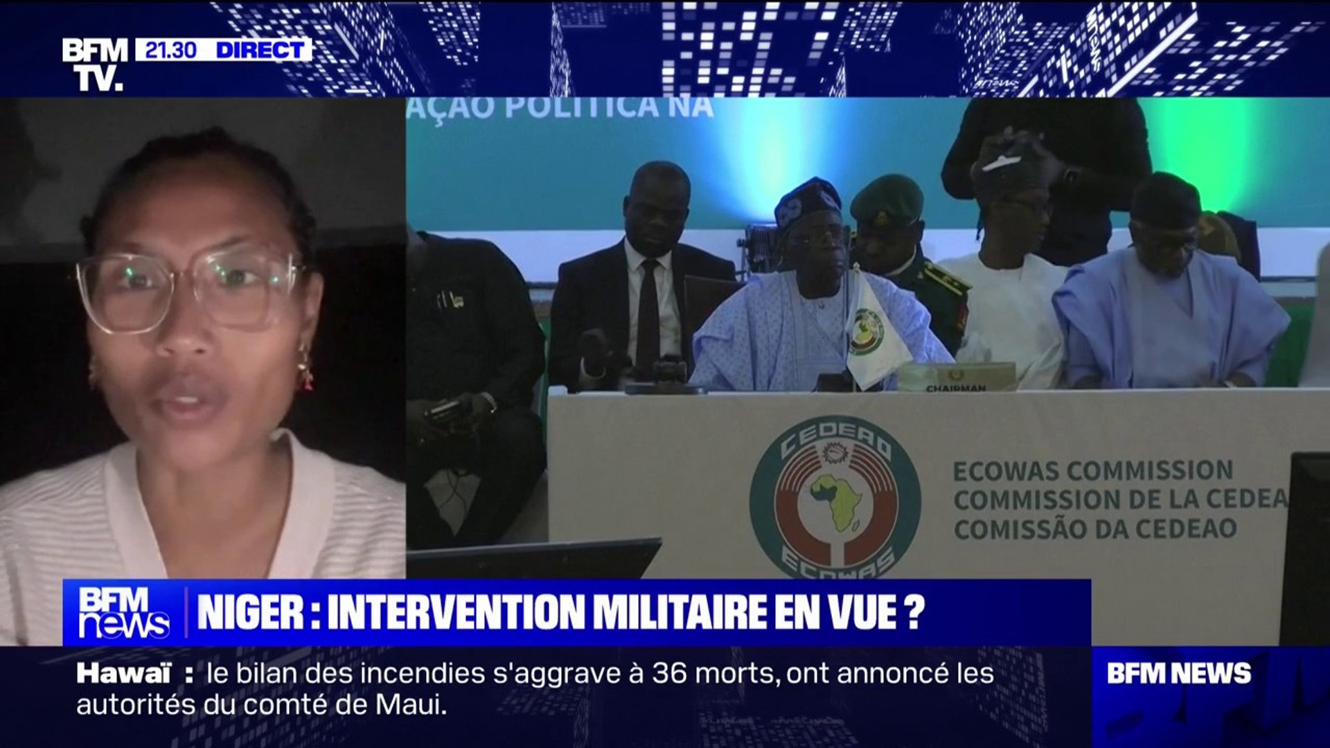 Niger: "Il fallait que la CEDEAO confirme sa prise de position", pour Lova  Rinel (chercheuse associée à la Fondation pour la recherche stratégique) -  Vidéo Dailymotion