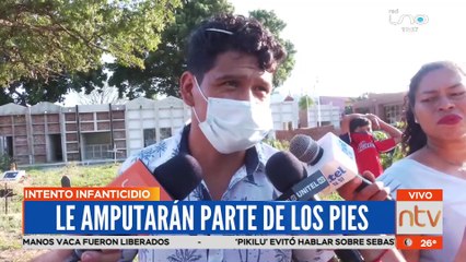 Menor que fue quemado junto a su madre lucha por su vida