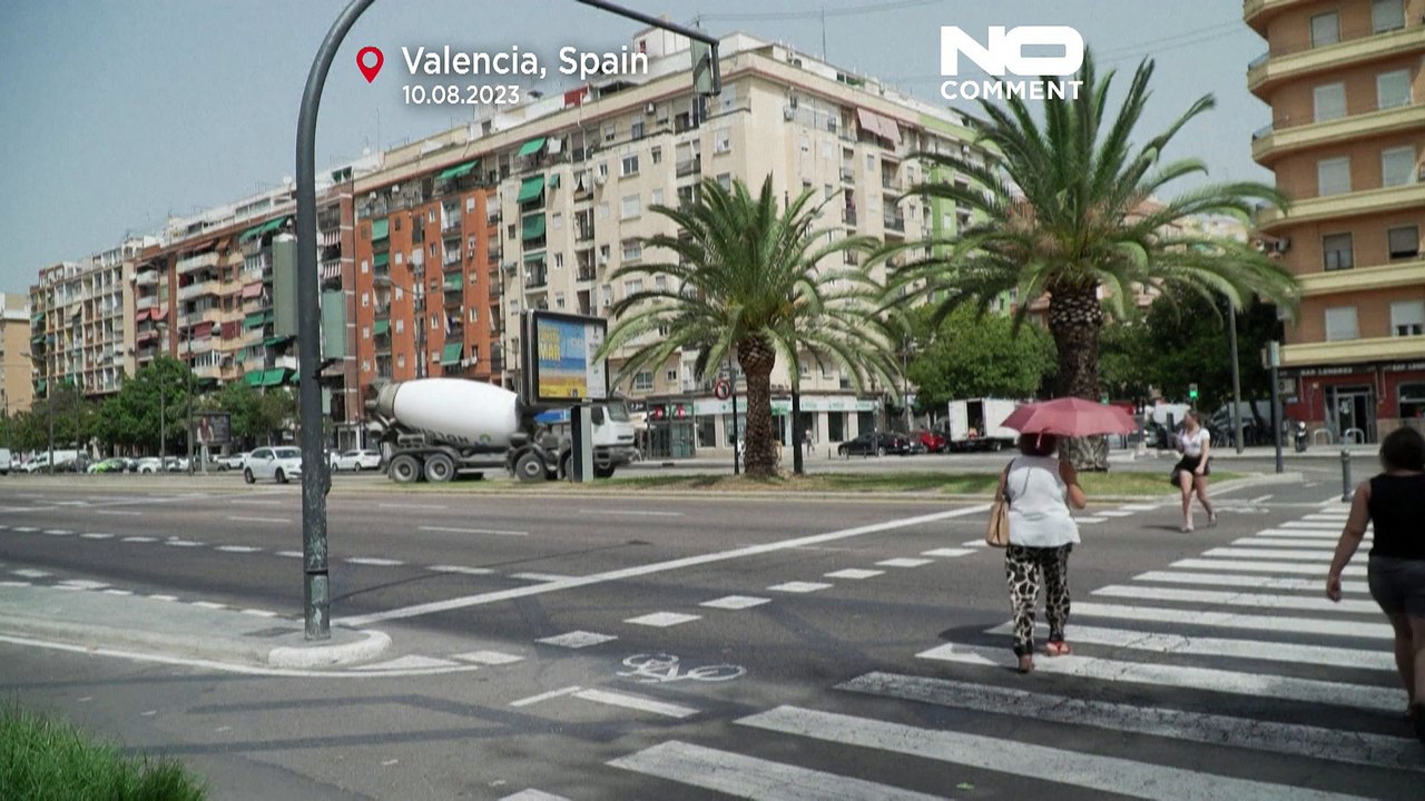 46º C im Stadtzentrum: Was Valencia gegen die 3. Hitzewelle unternimmt