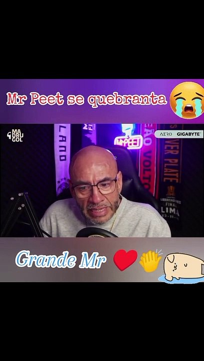 Mr. Peet conmovido tras salida de 'El Gran Chef Famosos'