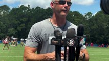 FSU Head Coach Mike Norvell Details First Day in Pads at UNF