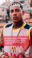 MC POZE TEVE SHOW BARRADO POR BOLSONARISTAS