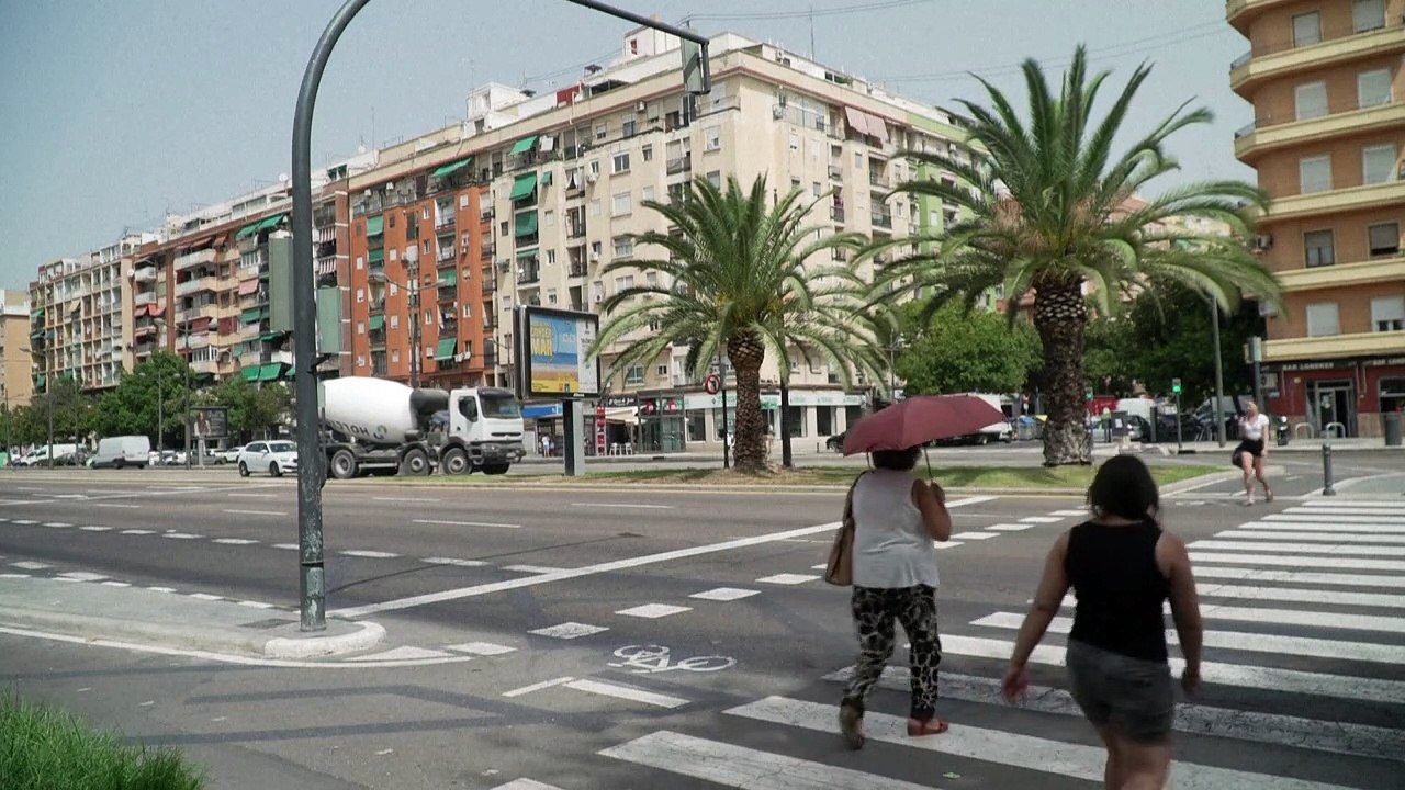 Cuarto día de temperaturas tórridas en España,...