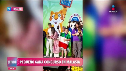 Pequeño gana concurso de cálculo mental en Malasia