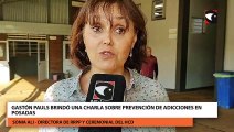 Gastón Pauls Brindó Una Charla Sobre Prevención De Adicciones En Posadas