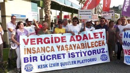 KESK İzmir'de grev için tarih verdi! "TÜİK verileri baz alınan teklifi kabul etmiyoruz"