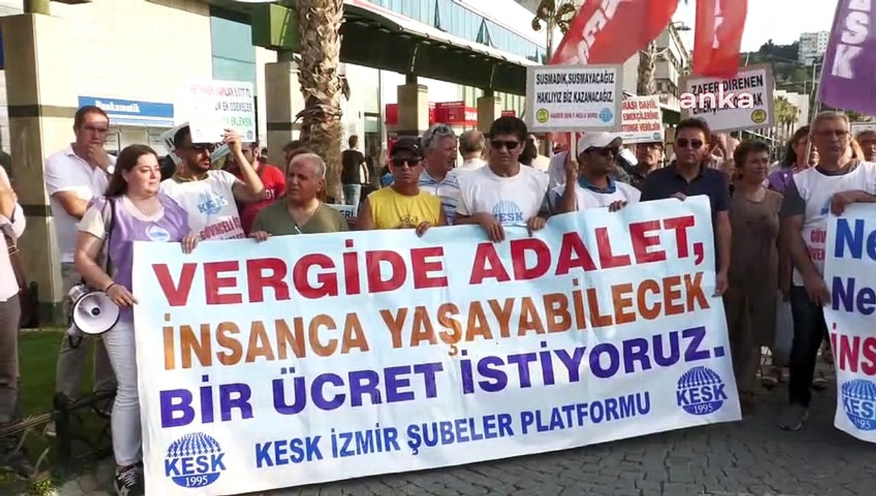 KESK İzmir'de grev için tarih verdi! "TÜİK veri...