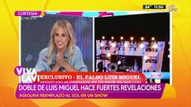 Doble de Luis Miguel revela el lugar donde reemplazó al cantante