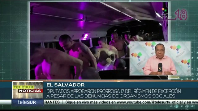 Diputados aprueban prórroga 17 del régimen de excepción pese a denuncias de organismos sociales.