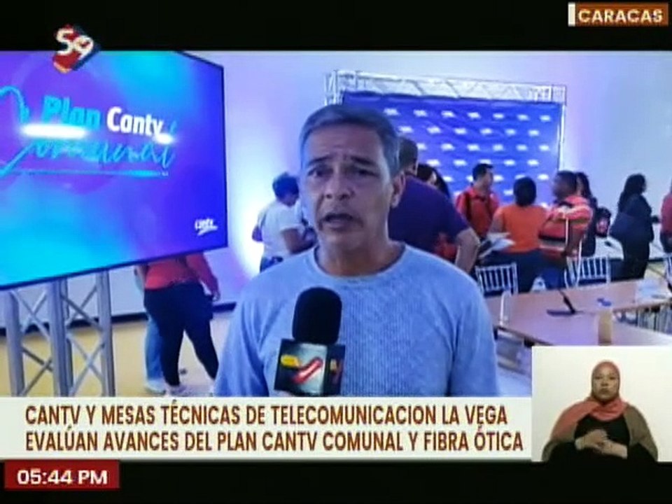 CANTV evalúa avances y despliegue de la fibra óptica del Plan CANTV Comunal