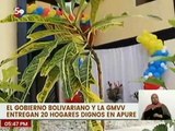 Apure | GMVV entrega 20 viviendas dignas en la ABB Francisco de Miranda mcpio. Biruaca