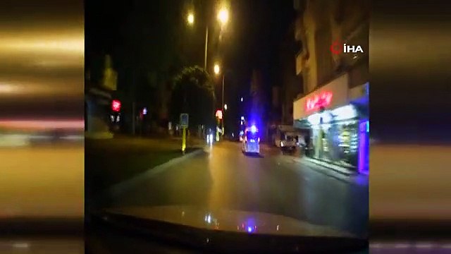 Filmleri aratmayan kovalamaca kamerada: Kaçan araç 70 kilometre sonunda yakalandı