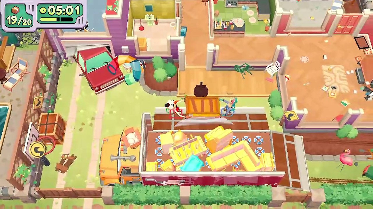 Moving Out 2 - gameplay en Nintendo Switch