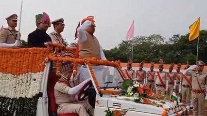 ग्वालियर में हर्ष के साथ मनाया जा रहा स्वतंत्रता दिवस, ऊर्जा मंत्री ने किया ध्वजारोहण