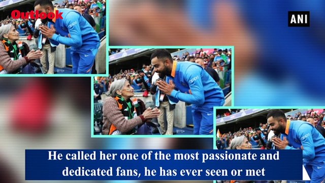 Virat Kohli meets 87-year-old 'most passionate' cricket fan, takes her blessings
