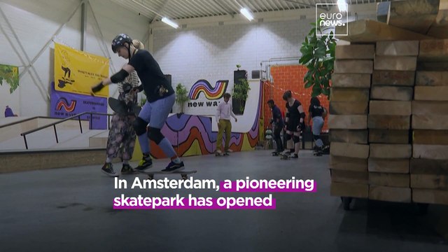 Amsterdam opens trailblazing skatepark: A safe haven for LGBTQ and women skaters