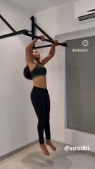 Workout in Traditional Indian-- _calisthenics _candoboth _india _indiangirl _woman _streetworkout(720P_HD)