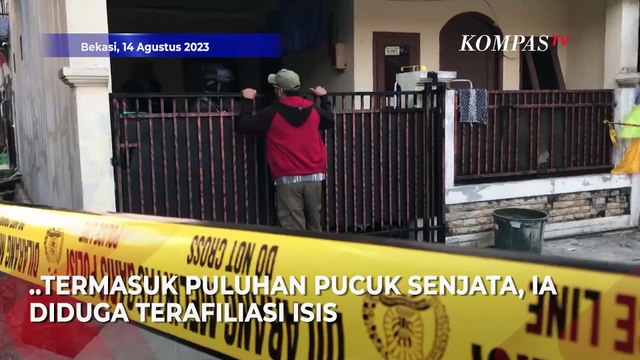 Rumah Ortu Terduga Teroris Bekasi Turut Digeledah, Densus 88 Temukan Ini..