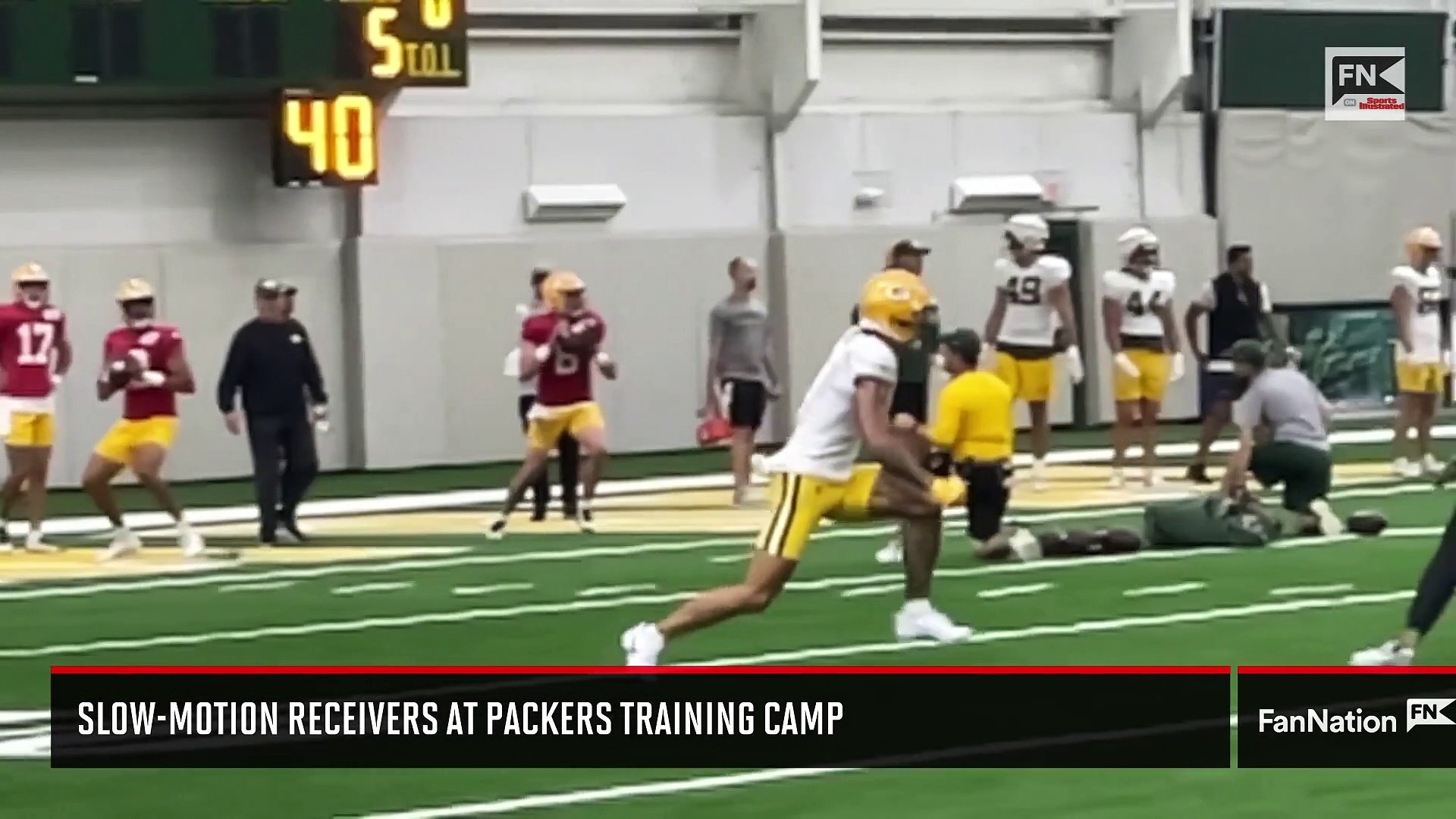 Slow-Motion Receivers at Packers Training Camp - video Dailymotion