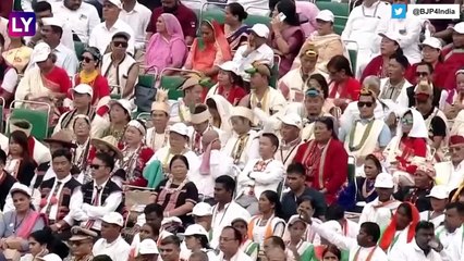 Video herunterladen: Independence Day 2023: PM Narendra Modi Says ‘Nation Is With Manipur’ As He Addresses People Of India From Red Fort