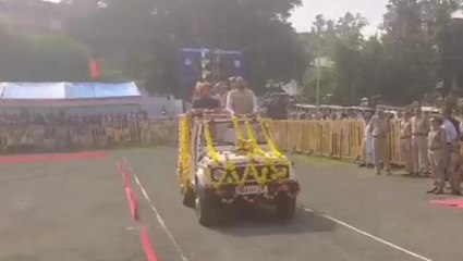 सागर: 77वें स्वतंत्रता दिवस पर जिलेभर में रही धूम, मंत्री गोपाल भार्गव ने परेड की सलानी
