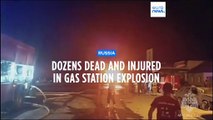 Massive explosion at petrol station in Russia's Dagestan kills 27, injures more than 100