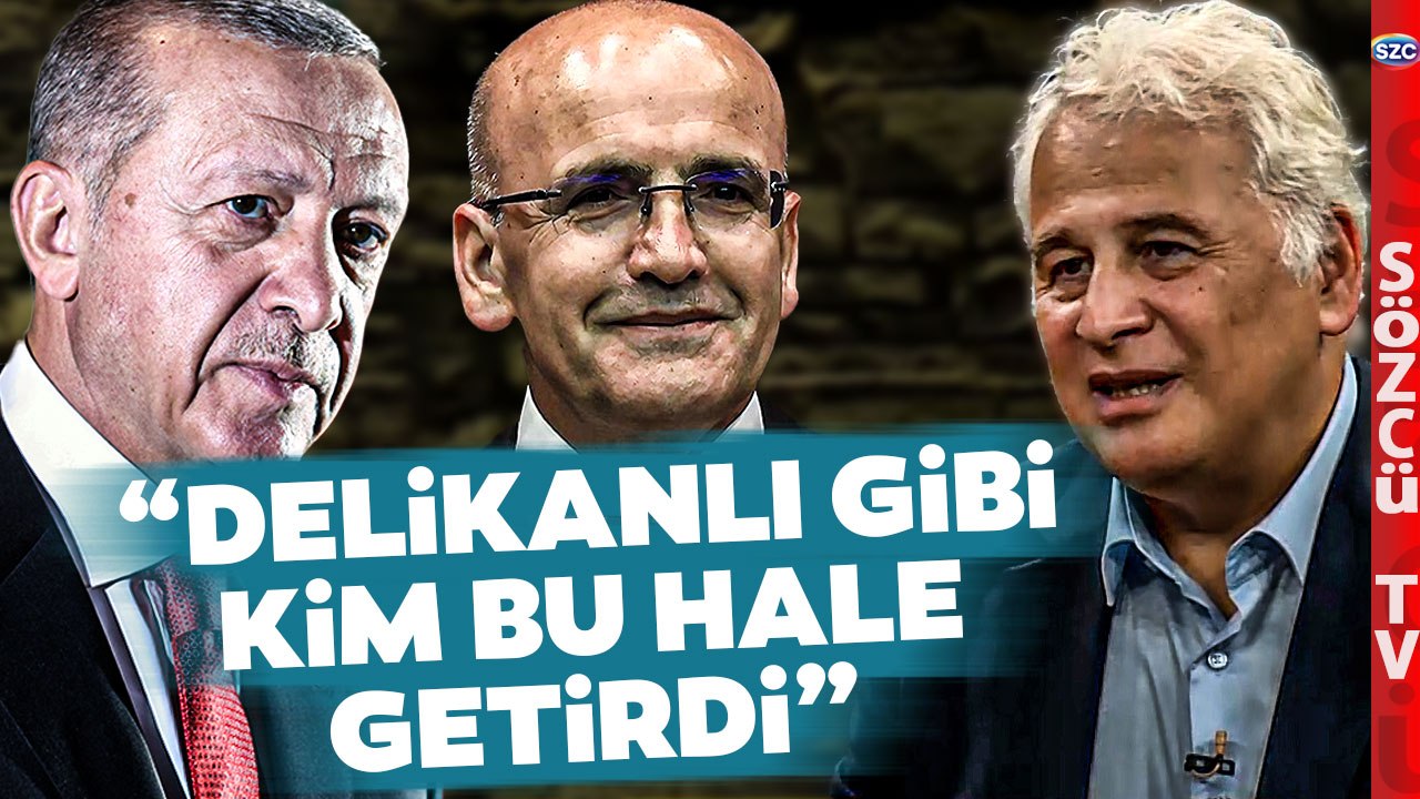 'Erdoğan ve Şimşek Çocuk Gibi Davranıyor' Ünlü Ekonomist Canlı Yayında Sinirlendi