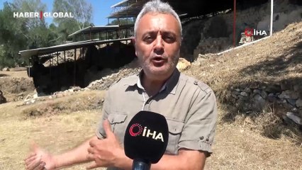 O ilimizde önemli keşif: Toprak altından villa çıktı