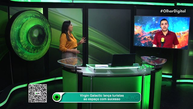 Ao Vivo Virgin Galactic lança turistas ao espaço com sucesso