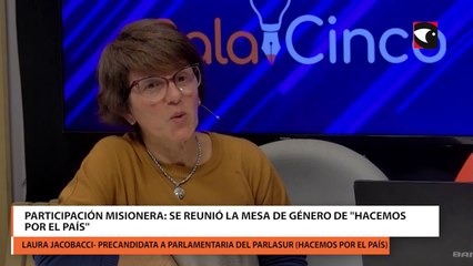 Participación misionera: se reunió la mesa de género de "Hacemos por el país"