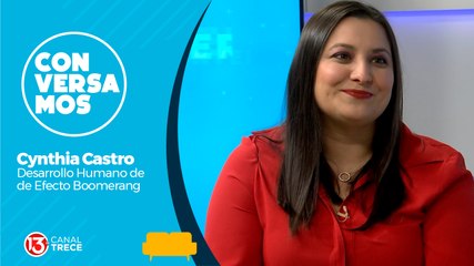 Cynthia Castro, Socia Cofundadora y Directora de Desarrollo Humano de Efecto Boomerang.