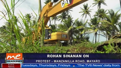 ROHAN SAYS MANZAN ROAD WORKS CONTINUE