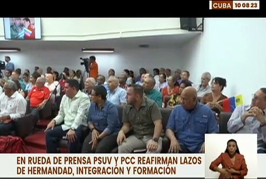 Partido Comunista de Cuba y PSUV reafirman lazos de hermandad y lucha contra el imperialismo