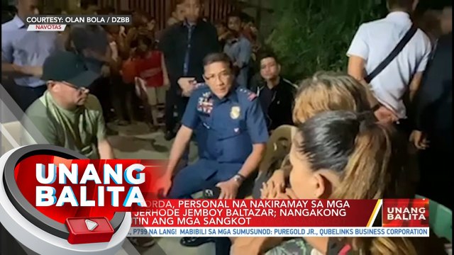 PNP Chief Acorda, personal na nakiramay sa mga naulila ni Jerhod Jemboy Baltazar; nangakong pananagutin ang mga sangko | UB