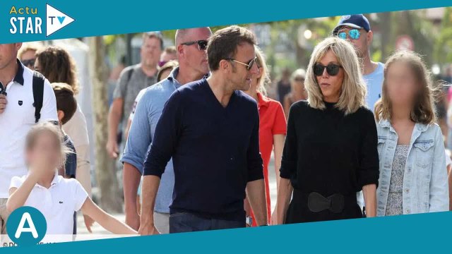 Brigitte et Emmanuel Macron à Brégançon les dessous de leurs vacances en famille