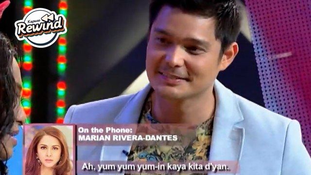 Marian Tubera at Dingdong Dantes, muntik nang mag-kiss?! | Celebrity Bluff
