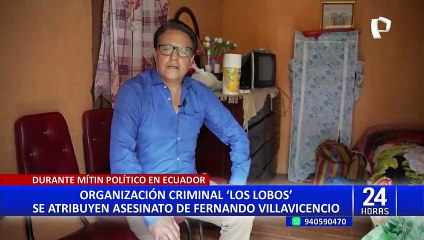 Ecuador: 'Los Lobos' niegan en un video la autoría del asesinato de Fernando Villavicencio