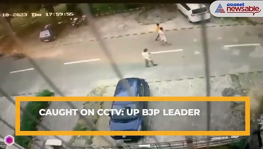 Captured on CCTV: UP BJP leader shot dead in Moradabad