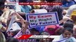 Group 2 Exam Aspirants  8 hours protest At TSPSC office , Police Lathi Charge  _V6 News