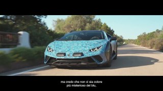 Lamborghini svela il mistero del colore blu con Huracán Sterrato “Opera Unica”