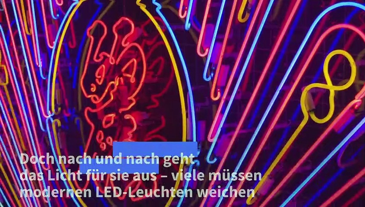 Hongkongs Neonlichter ziehen um